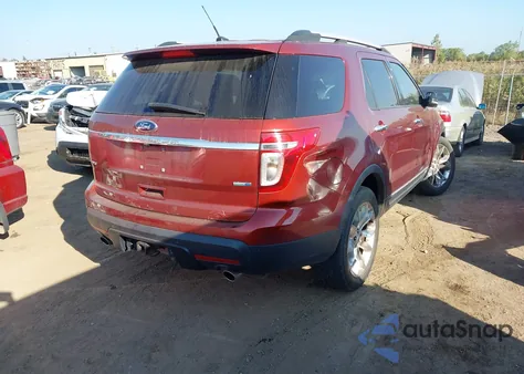 2014 Ford Explorer Xlt из США, поврежденный, VIN 1FM5K8D8XEGA79458